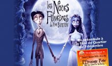 Samedi 23 novembre à 14h30 : Projection des Noces Funèbres de Tim Burton au TAP